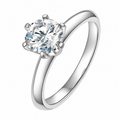 Classic Six Prong Solitaire Ring