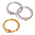 Minimalist Thin Stacking Rings