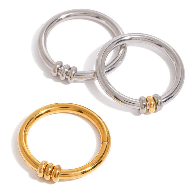 Minimalist Thin Stacking Rings