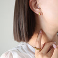 18K Gold Plated Water Drop Earrings