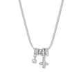 Snake Chain Charm Necklace