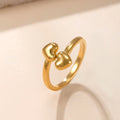Crystal Pearl Infinity Ring