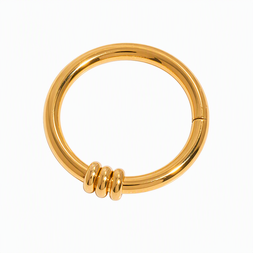 Minimalist Thin Stacking Rings - Tarnish Free Stainless Steel