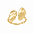 Twisted Leaf Bypass Ring