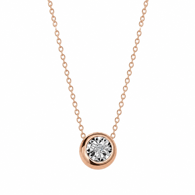 Rose Gold Miracle Pendant Necklace